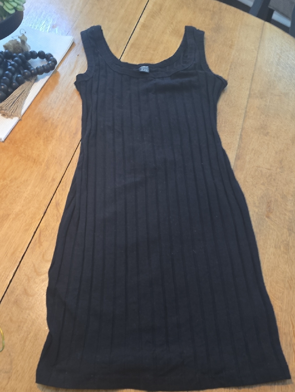 Bundle 3/$16. SHEIN Black Ribbed Midi Tank Dress